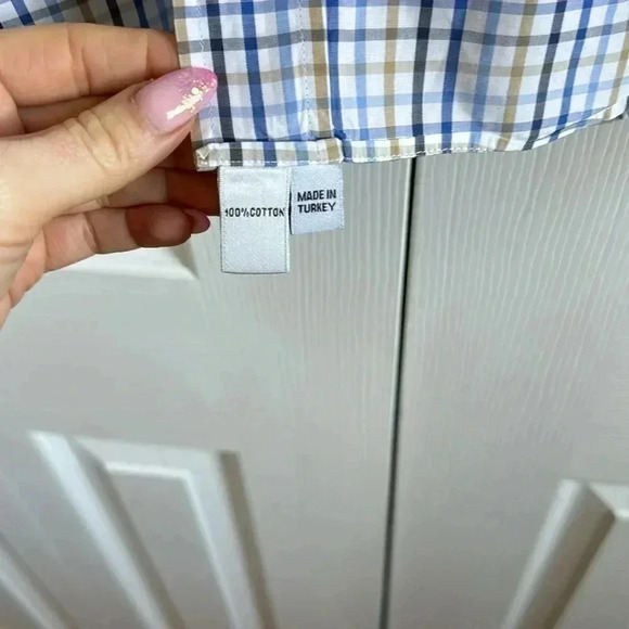 Barbour Men’s Button Down Summer Tattersall Size M - Picture 5 of 7